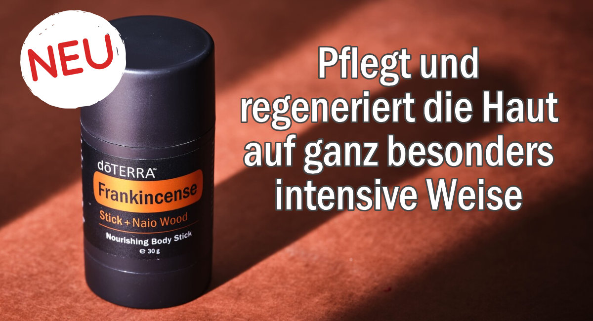 doTERRA Frankincense Stick + Naio Wood